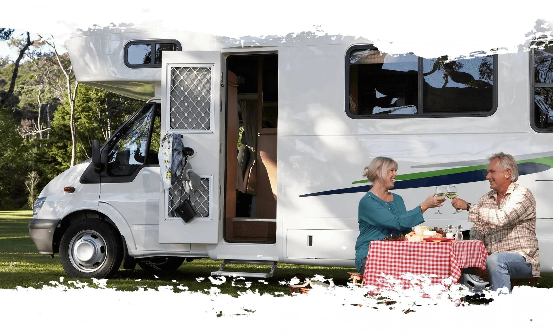 Couple Enjoying Camping Trip