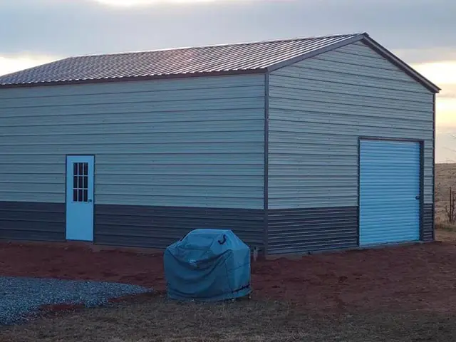RV Steel Building Shed